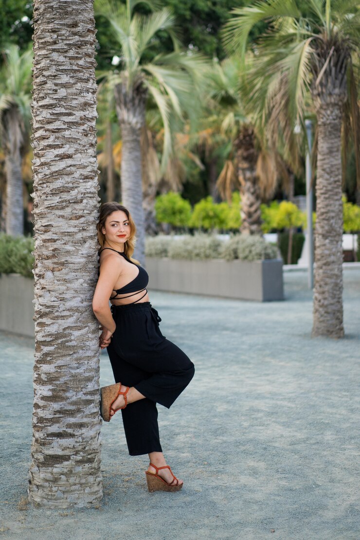 young woman posing image